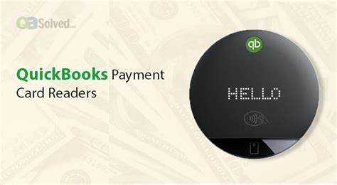 QuickBooks wireless card reader